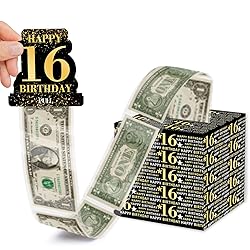 SHLINCO 16th Birthday Party Gift - Black & Gold