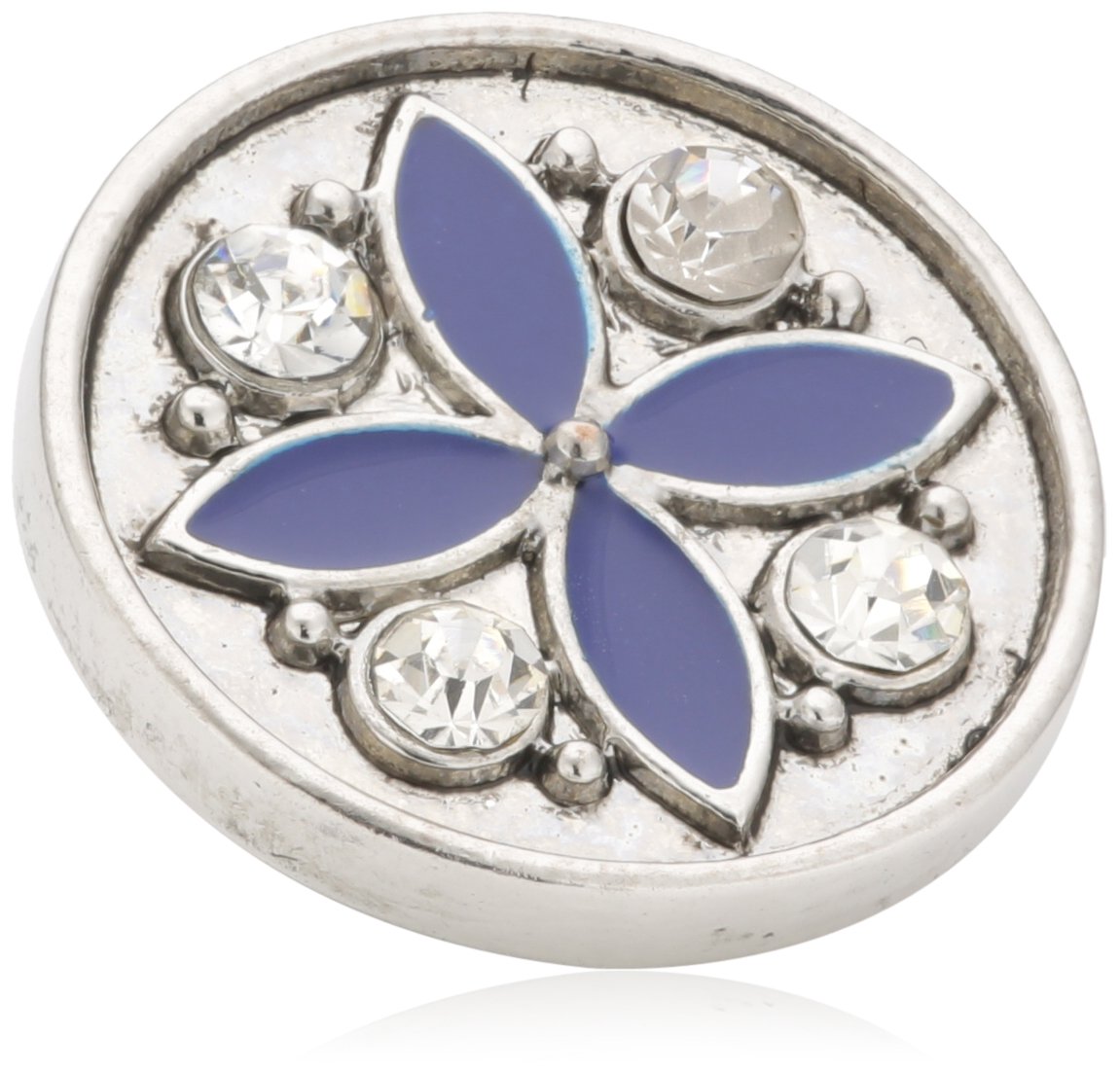 Pasionista Unisex Charm Silver-Plated Brass/Enamel 630366 Chunks