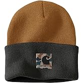 Carhartt Mens Knit Camo Patch Beanie