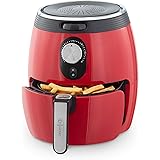 DASH DMAF355GBRD02 Deluxe Electric Air Fryer + Oven Cooker with Temperature Control, Non Stick Fry Basket, Recipe Guide + Aut