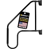 Stromberg Carlson AM-533 Lend-A-Hand Extended Assist Rail - RV Handrail, RV Handle Grab Bar by Door, Camper Hand Rail, RV Step Handrail, Trailer Door Handle, Grab Handle, 37" Overall Drop, Black