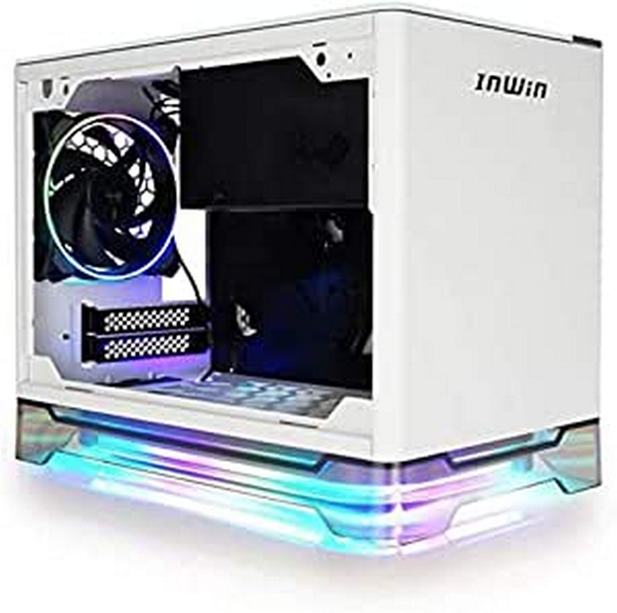S - IN WIN A1 Plus Mini-ITX Gehäuse, inkl. 650 Watt - weiß, A1 PLUS WHITE