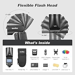 Godox V1 PRO S Flash for Sony Camera with External