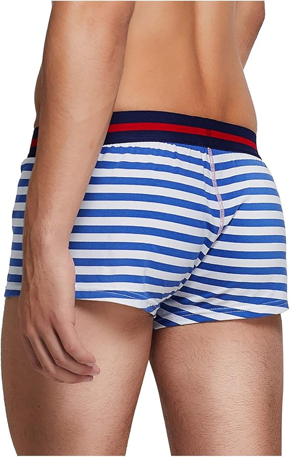 Amazon トランクス メンズ ソフトタイプ ボクサーパンツ ボクサーブリーフ アンダーウェア 男性下着 大人 セクシー インナー ブリーフショーツ 彼氏 プレゼント 部屋 室内 寝る下着 肌着 ローウエスト下着 旦那 彼氏 プレゼント ボクサー 通販