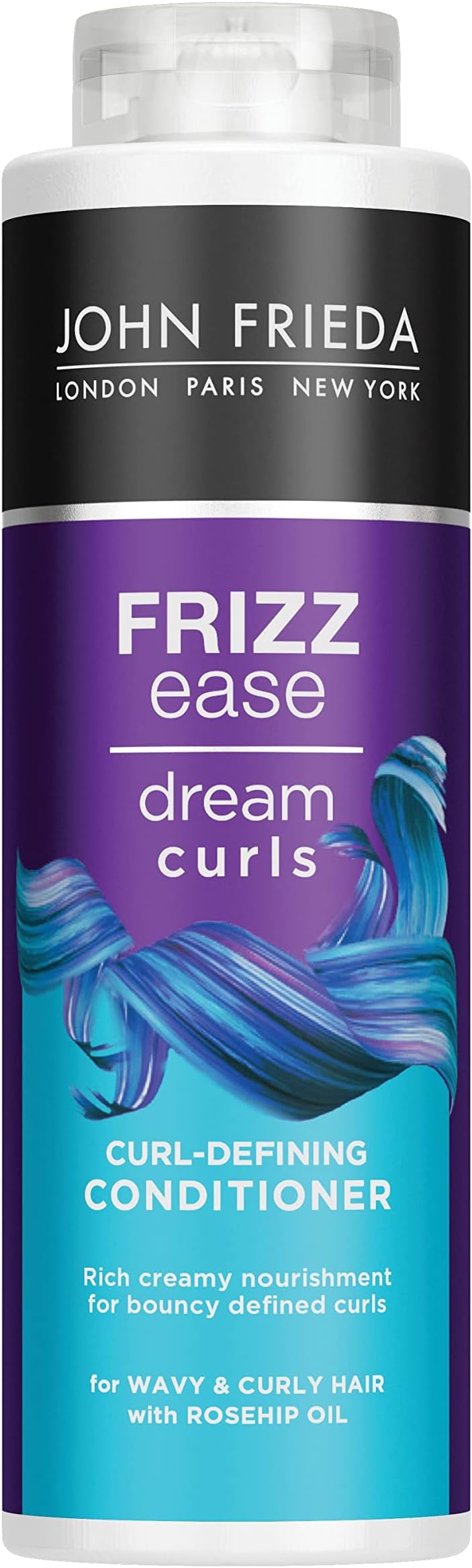 John Frieda Dream Curls Conditioner 500ml Anti-Frizz for Curly Hair