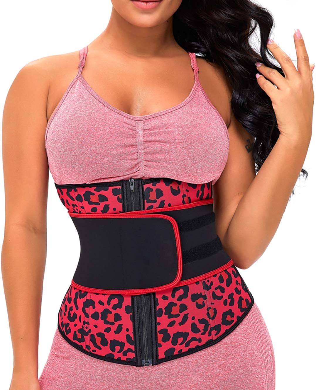 YUNAR Women Waist Trainer Weight Loss Corset Trimmer Belt Body Shaper