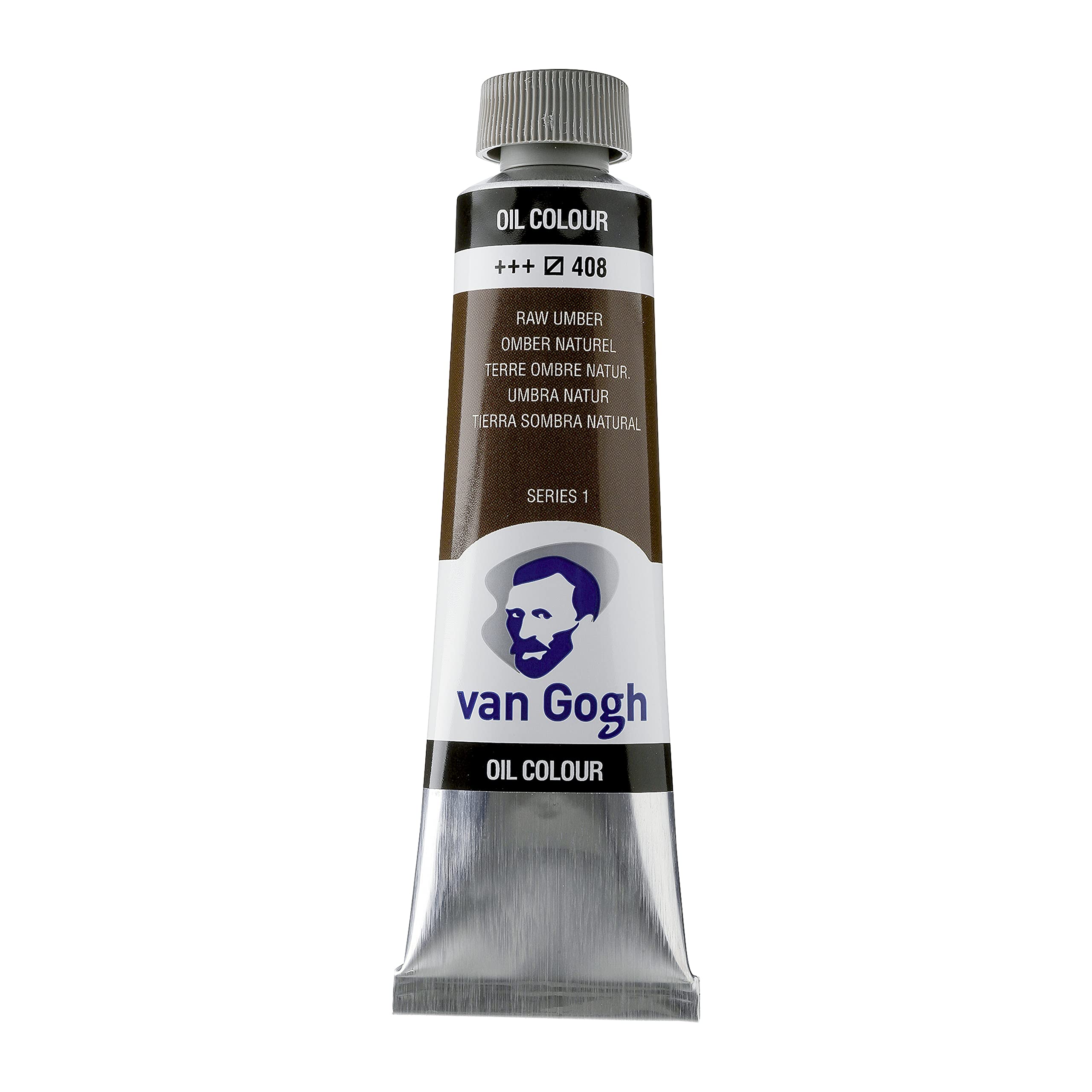 Van Gogh Oil Colour Paint, 40ml Tube, Raw Umber 408