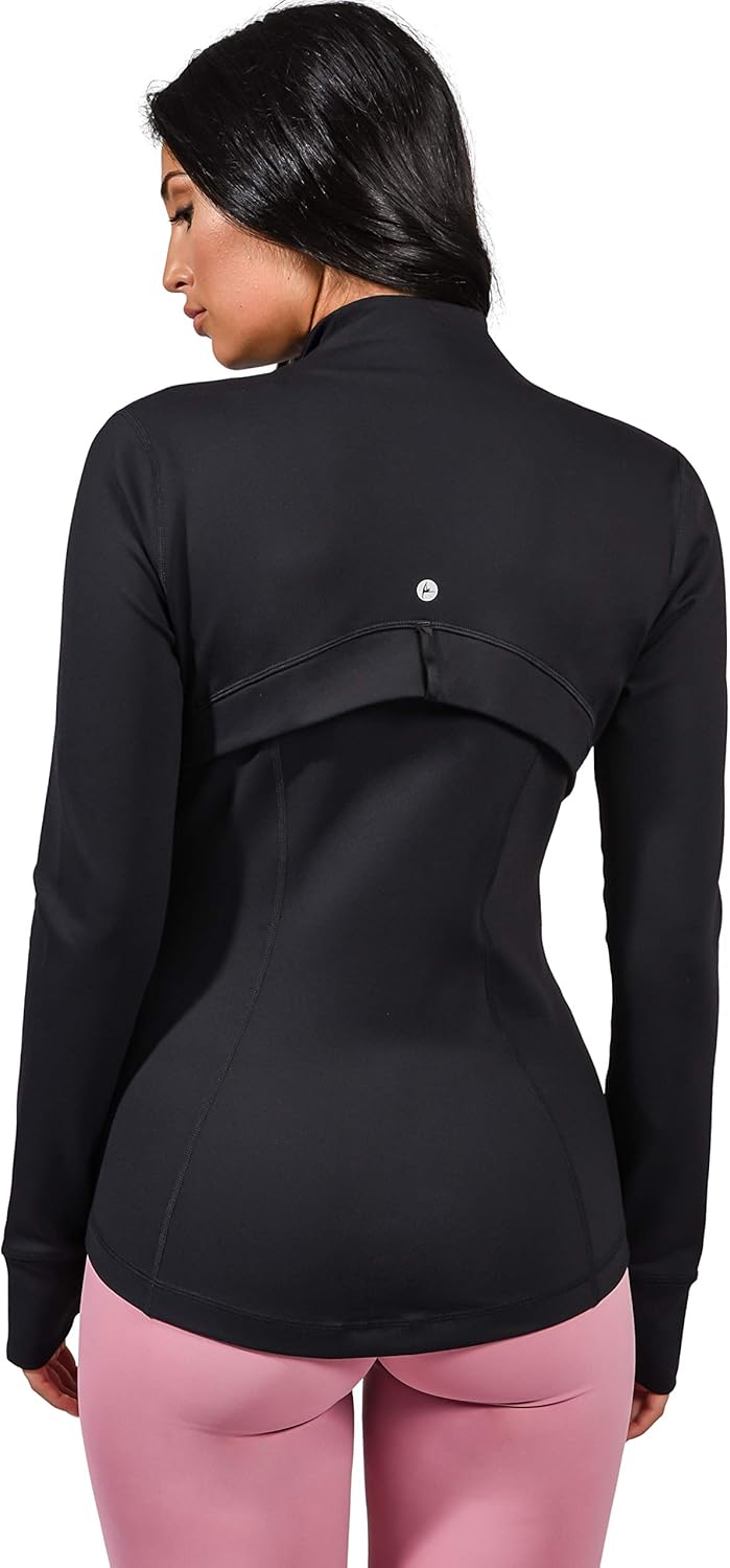 90 Degree By Reflex Women’s Lightweight, Full Zip Running Track Jacket at  Women’s Clothing store