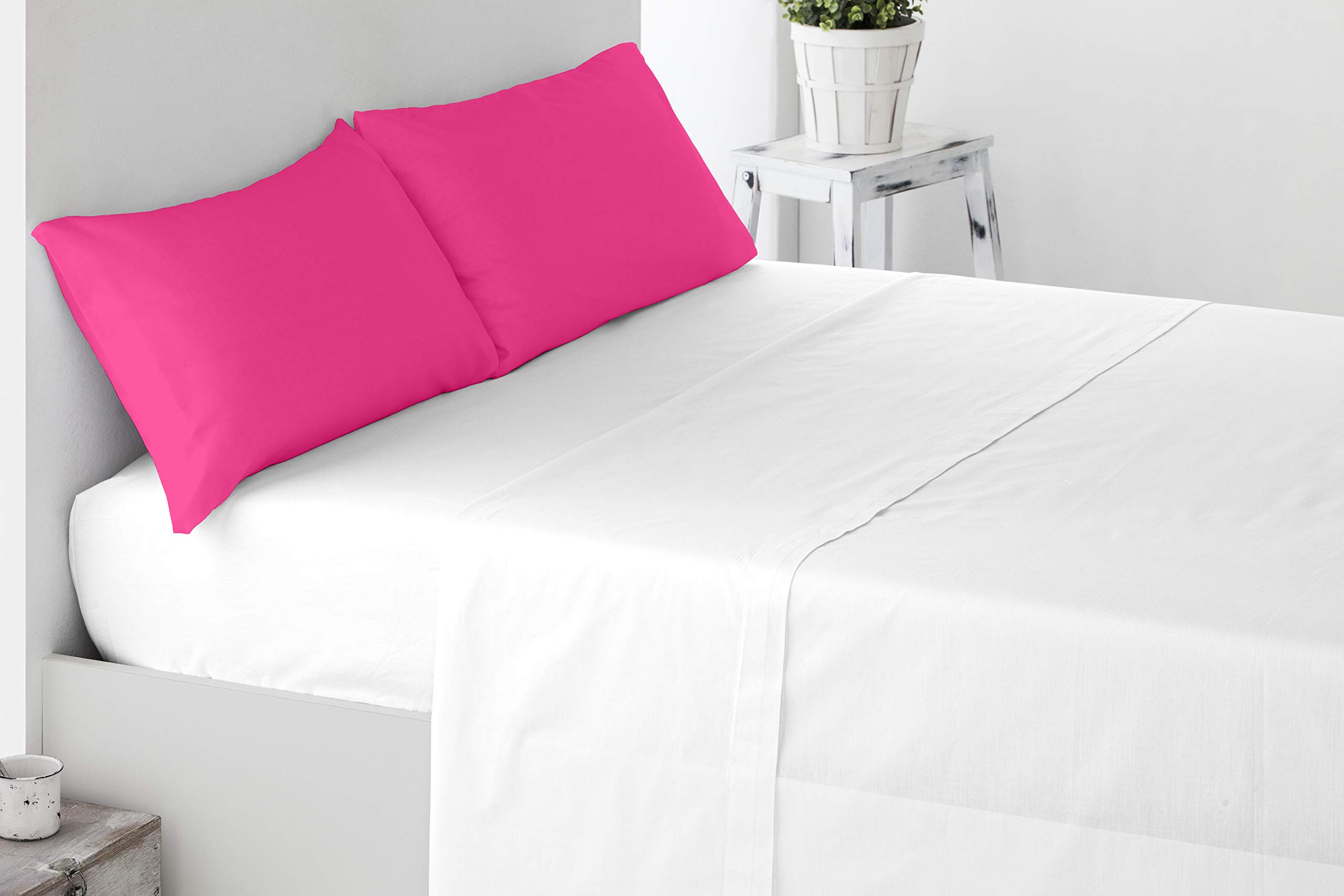 Miracle Home. Pillowcases, 2 pieces, 70 x 50. Bed 135, Fuchsia — image 1