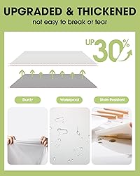 Pureegg Plastic Table Cloth Disposable 10