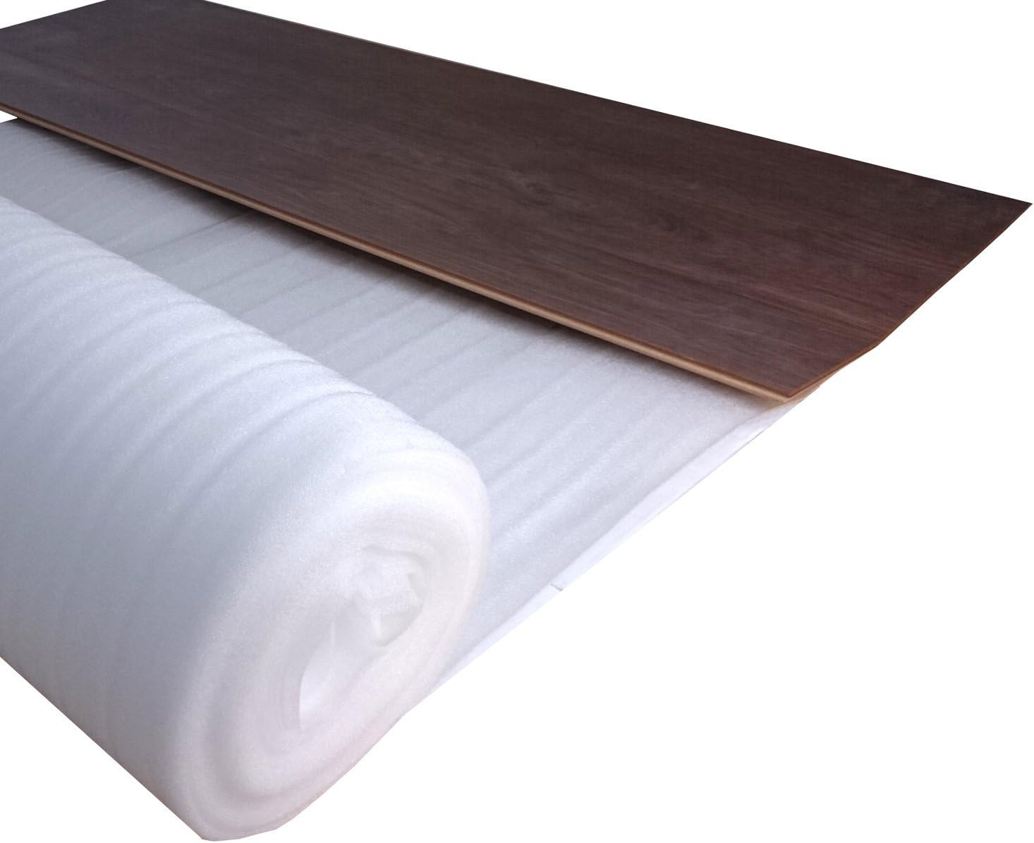 25 sqm laminate Impact sound insulation uficell ULTRA PE foam - Thickness 2 mm - Impact sound insulation for laminate and parquet floors - Density: 20 kg / m² - You buy 1 roll with 25 m² - BARGAIN