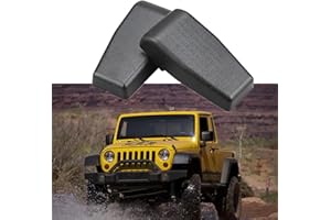 GZTOYU Rear Door Window Liftgate Hinge Cover for 2007-2018 Jeep Wrangler JK JKU Replace 68140033AA 2pcs( Left and Right )