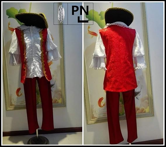 Amazon バーサービス株式会社ディズニーシー手下グリ女海賊ホック ヴィランズの手下コスプレ衣装 帽付 オーダーサイズ可能 S 女 コスプレ 仮装 通販