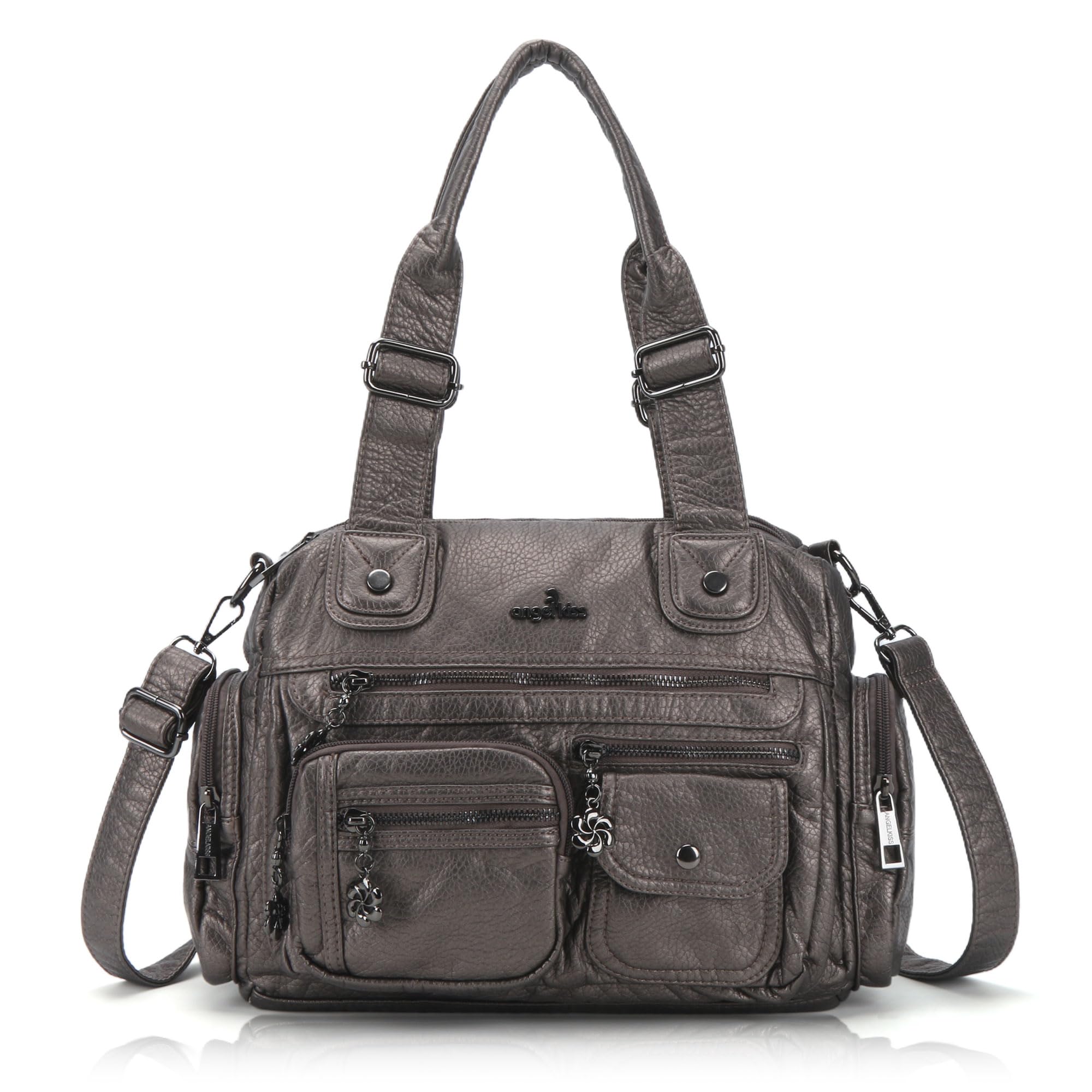 Angel Kiss Large Purses for Women Multi Pocket Hobo
