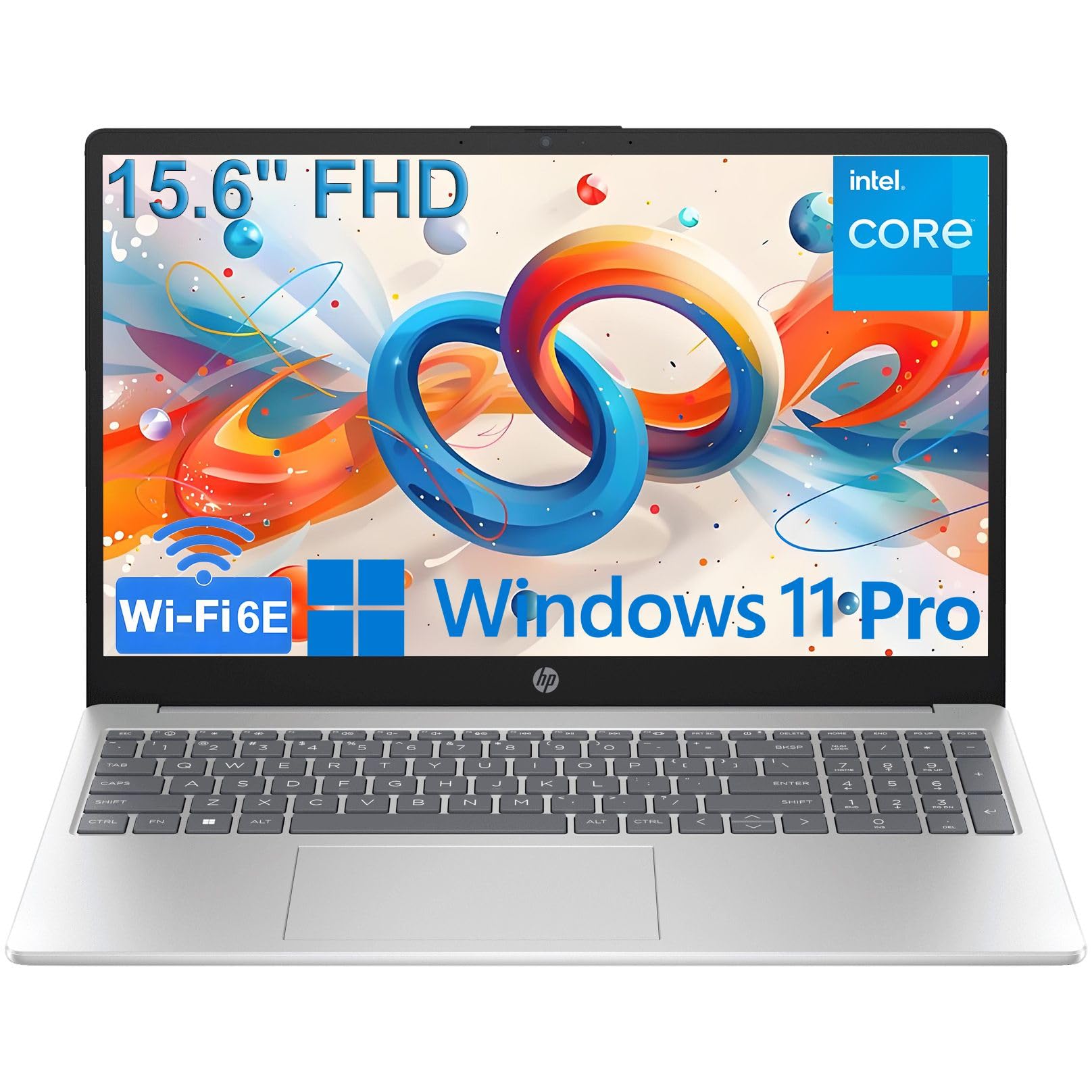 HP 15.6" Laptop Computer for Student and Business, Intel 4-Core Processor (Beat i3-1115g4), 32gb Ddr4 Ram, 1tb Pcie Ssd, Fhd, WiFi 6e, Bluetooth 5.3, Hdmi, Type-c, Webcam, Silver, Windows 11 Pro Image HP 15.6" Laptop Computer for Student and Business, Intel 4-Core Processor (Beat i3-1115g4), 32gb Ddr4 Ram, 1tb Pcie Ssd, Fhd, WiFi 6e, Bluetooth 5.3, Hdmi, Type-c, Webcam, Silver, Windows 11 Pro Image