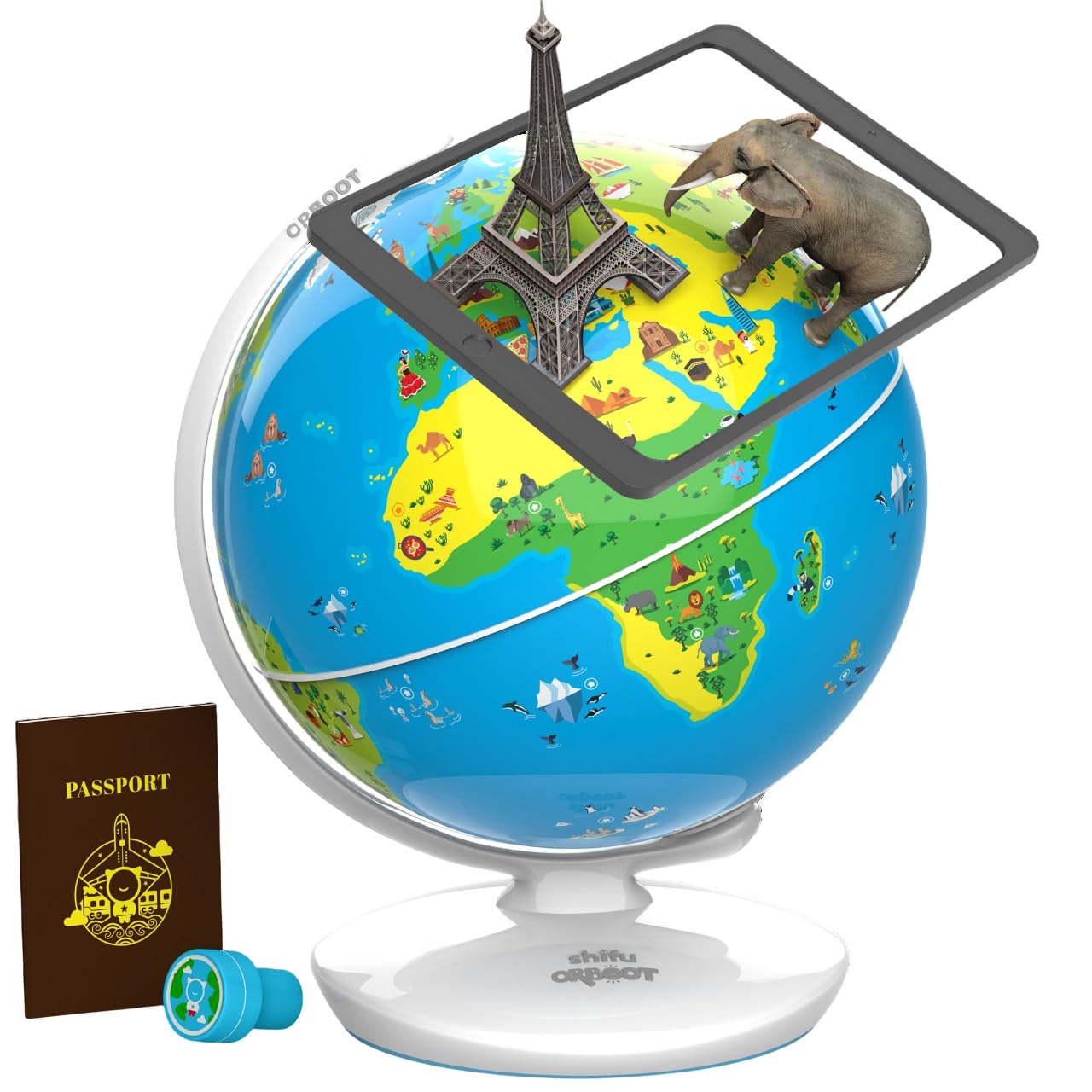 Photo 1 of ***FACTORY SEALED***PlayShifu Globe for Kids– Orboot Earth: Interactive Kids Globe with 1000+ Facts on Animals, Places & Monuments | Tech-Powered Learning Toy & STEM Gift for Kids Ages 4–10