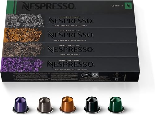 Nespresso cápsulas Original Line, paquete variado Ispirazione, 50 — Café