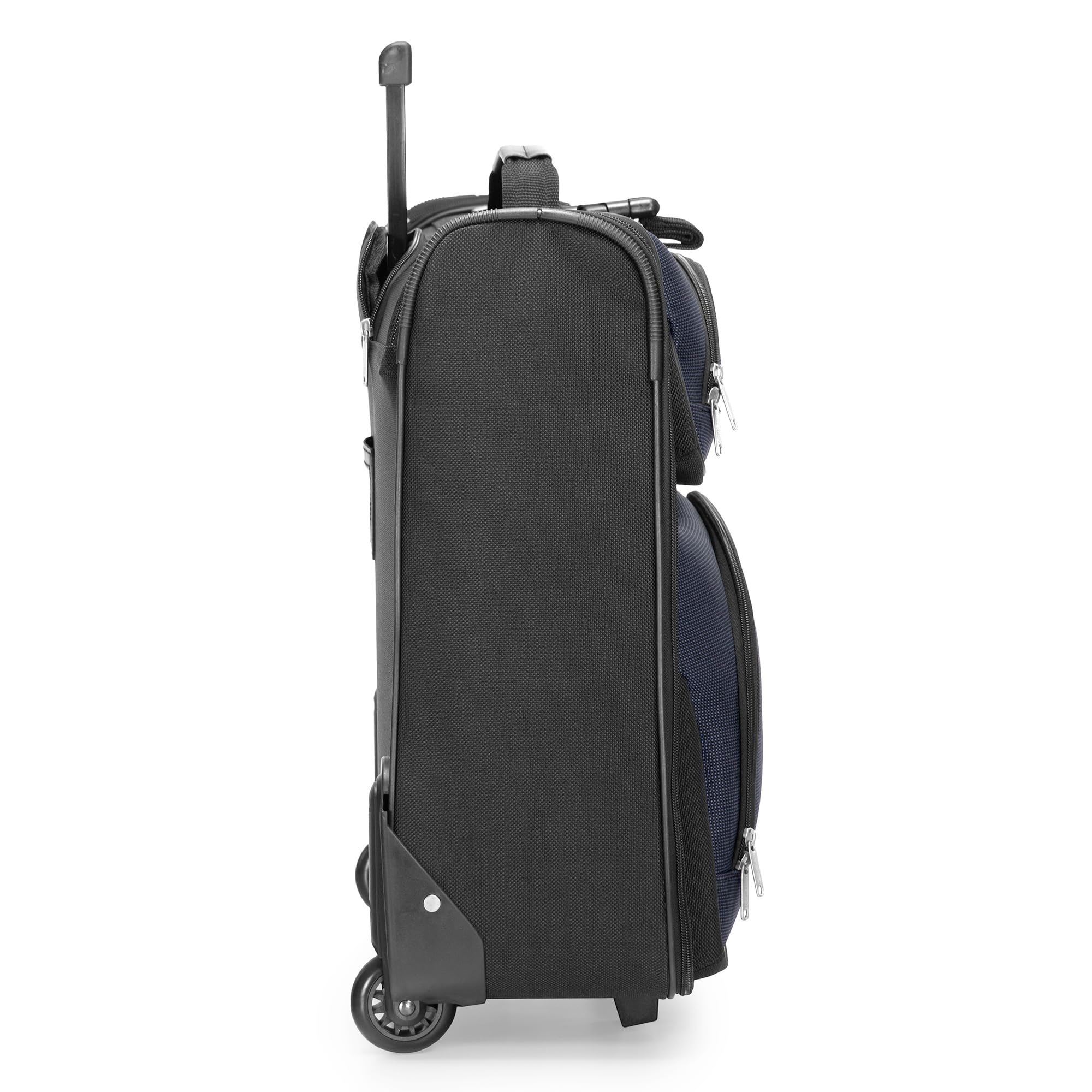 Travel Select Amsterdam Business Rolling Garment Bag, Softside Expandable Rolling 2-Wheeled Suit Carrier, Navy, One Size