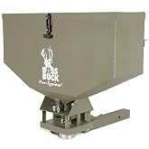 Boss Buck ATV Seeder Spreader with Wireless Control, 80 lb Capacity | Spacious Versatile Durable, Adjustable Flow Rate ATV Feeder, Feed, Salt, Fertilizer &amp; Seed Spreader
