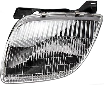 Amazon Com Headlight Assembly Compatible With 1995 2002 Pontiac Sunfire Halogen Driver Side Automotive