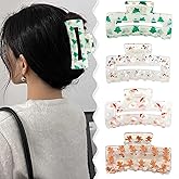 1pcs Christmas Trees Hair Clips - Christmas Hair Claw Clips for Thick/Thin Hair, Exquisite Design Large Claw Clips, Winter Strong Grip Hair Clip Hair Accessories for Women Girls