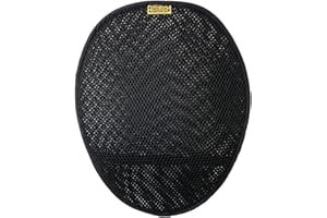 Skwoosh Motorcycle Circulator Pad for Long Ride Cool air Ventilation and Comfort with Non-Skid Bottom and Elastic Strap Attachment