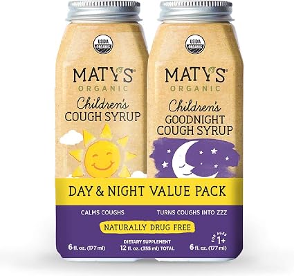 Amazon Com Maty S Organic Children S Cough Syrup Value Pack Daytime Nighttime Made With Organic Honey Cinnamon Chamomile Nutmeg 2 6fl Oz Bottles Health Personal Care Amazon Com Maty S Organic Children S Cough Syrup Value Pack Daytime Nighttime Made With Organic Honey Cinnamon Chamomile Nutmeg 2 6fl Oz Bottles Health Personal Care
