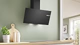 Bosch Series 2 Wall-Mounted Cooker Hood 80 cm Clear Glass Black view 2