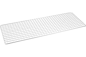 遠藤商事 Endoshoji DYK12002 Grilling Grate for Commercial Use, Medium (Iron/Chrome Plated), Made in Japan