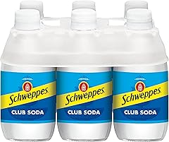 Schweppes Club Soda, 10 Fl Oz Bottles, 6 Pack