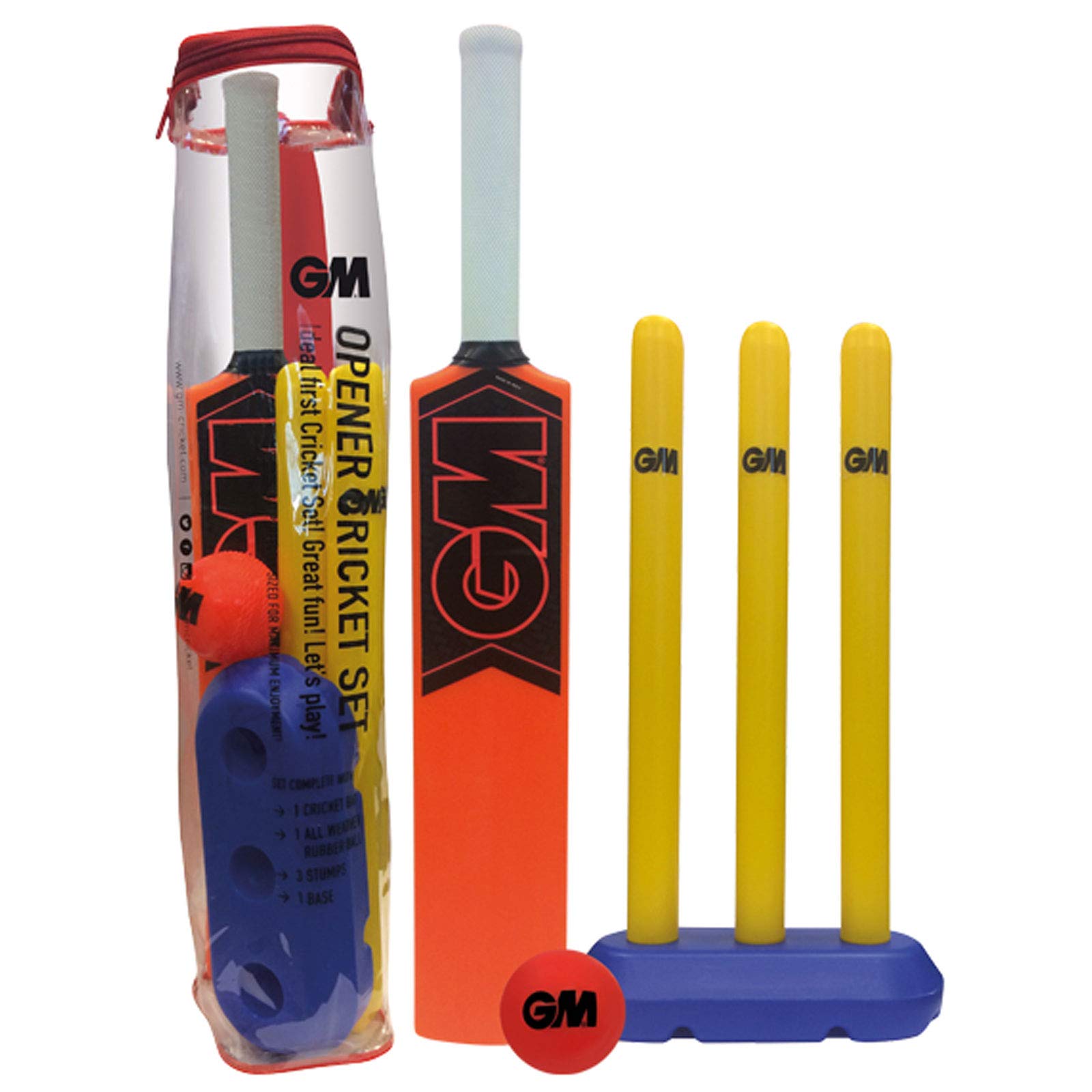 Redify Gunn & Moore Opener Kids Cricket Set (for Age 4-8 Years)
