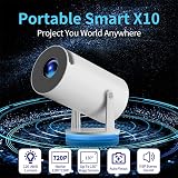TechBrix X10 Plus Retro Game Console Projector 4K HDMI WiFi 2 Controllers view 5