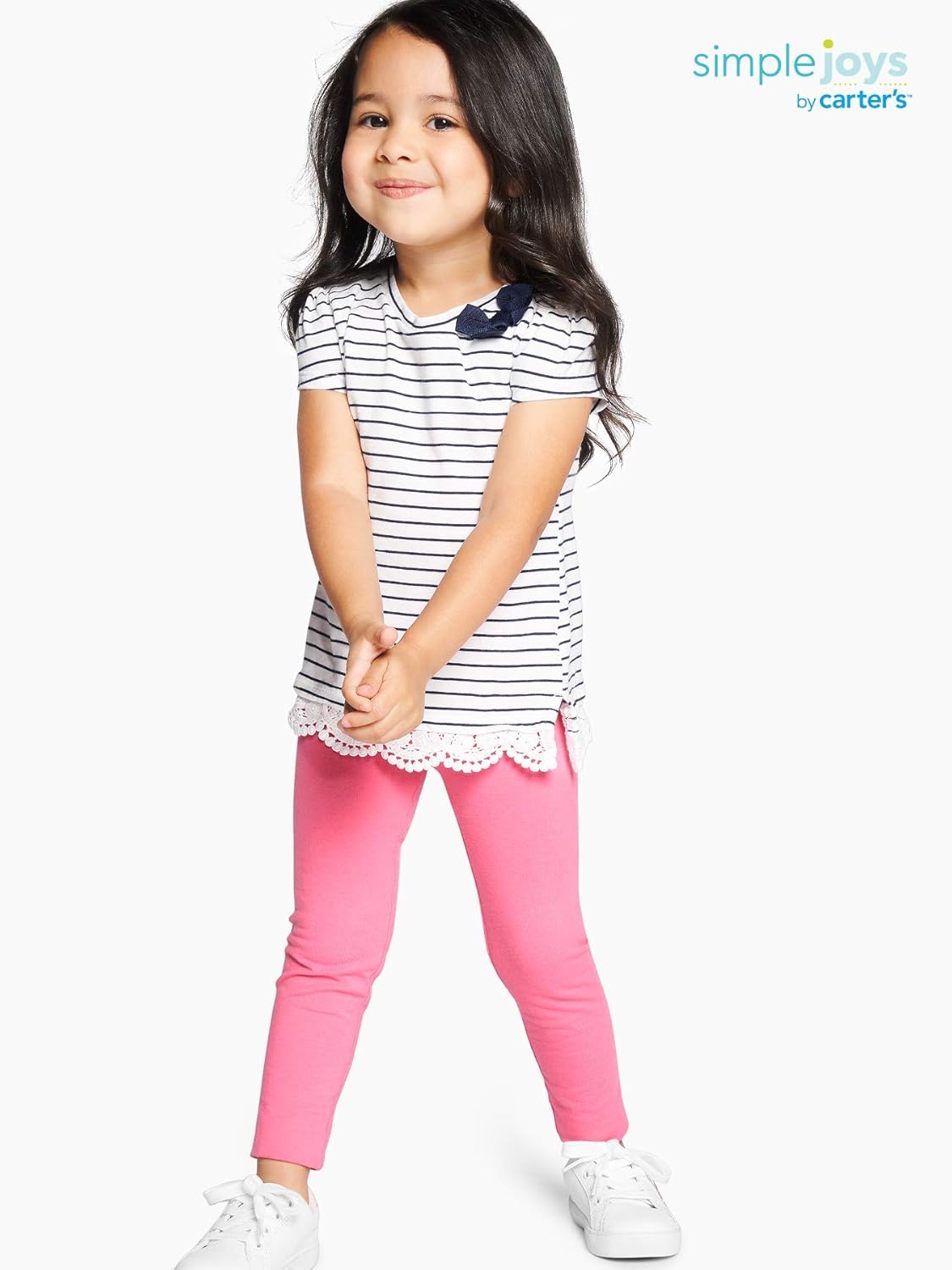 Simple Joys by Carter's Baby and Toddler Girls' 3-Pack Leggings: Clothing