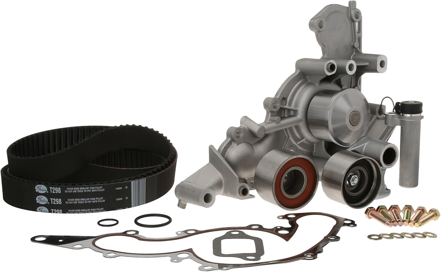 Gates TCKWP298 Engine Timing Belt Kit with Water Pump, Timing Belt Kits
