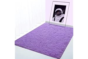 BOYASEN Ultra Soft Indoor Modern Area Rugs Fluffy Living Room Carpets for Children Bedroom Home Decor Nursery Rug (2 x 3 ft, 