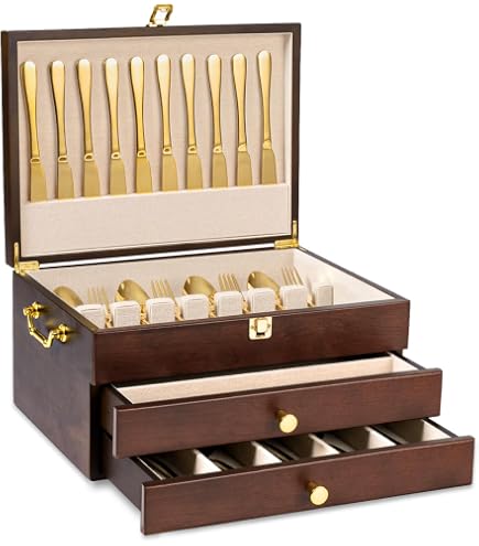 Amazon.com - Reed & Barton Silverware Storage Box, Bristol Grande