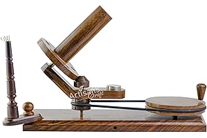 Wooden Yarn Ball Winder - Handcrafted Large Yarn Winder for Knitting & Crocheting - Hand Operated Heavy Duty Natural Ball Winder - ARTISANS CRAFT BEYOND MANUFACTURING (Rosewood)