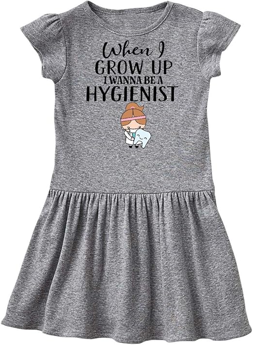 inktastic Future Dental Hygienist Outfit Infant Dress Clothing