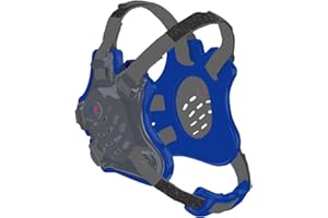 Cliff Keen F5 Tornado Headgear - SILVER/ROYAL/SILVER
