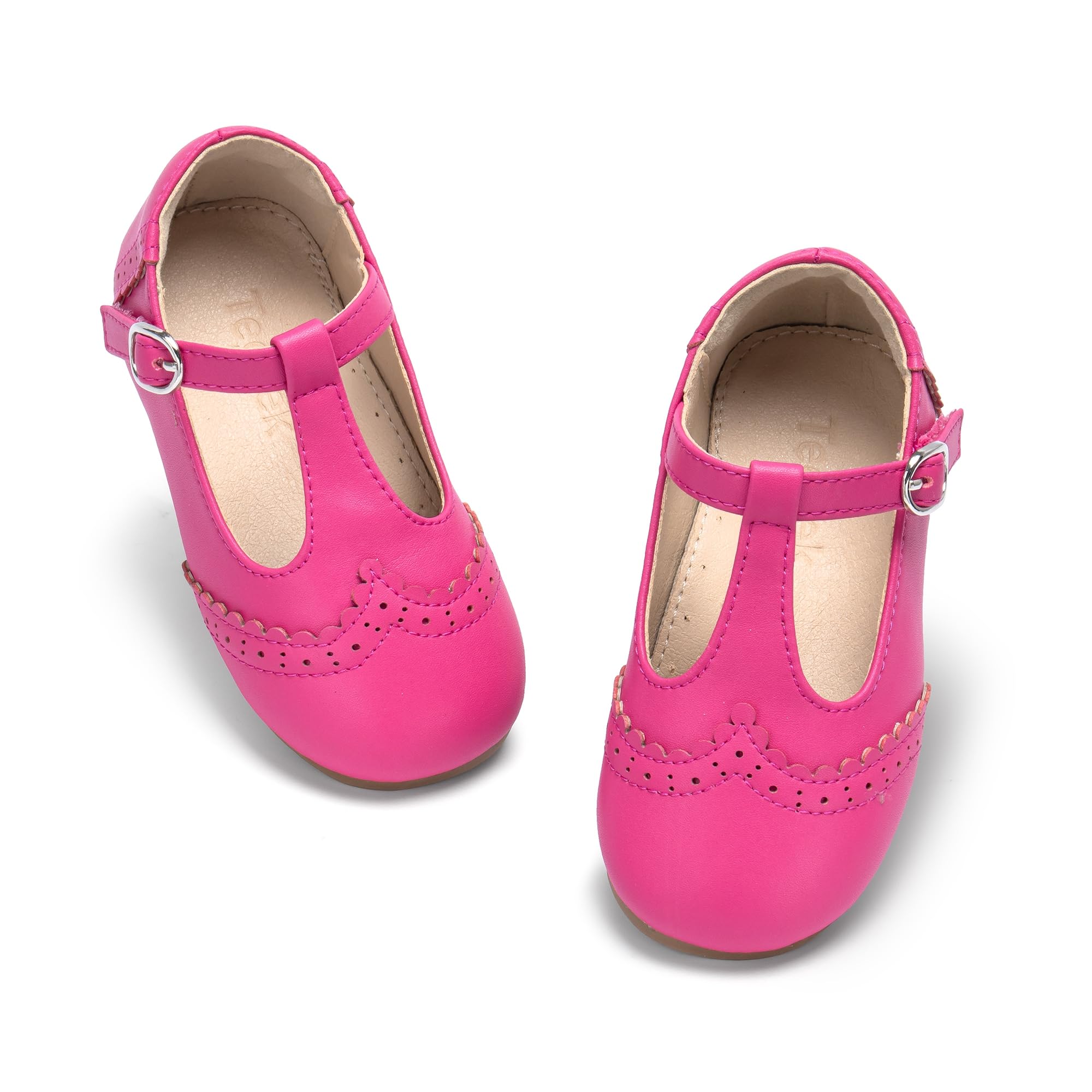 Tegeek Girls Toddler/Little Kid Mary Jane Flats