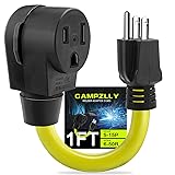 Campzlly Welder Adapter Cord, Nema 5-15P Male to