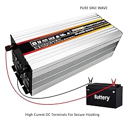 Aecorbir 15000W Peak Pure Sine Wave Power Inverter