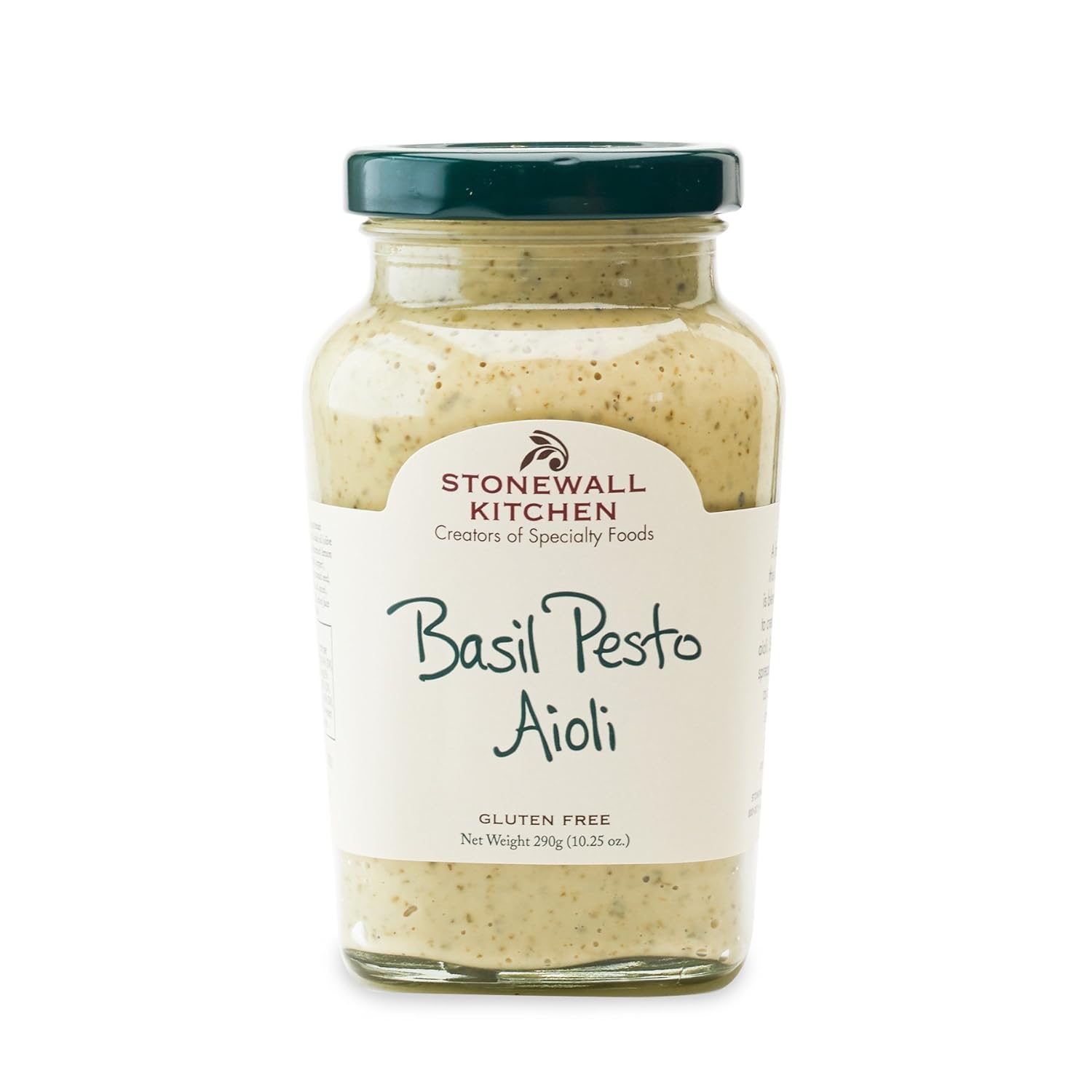 Amazon Com Stonewall Kitchen Aioli Basil Pesto 10 25 Ounce