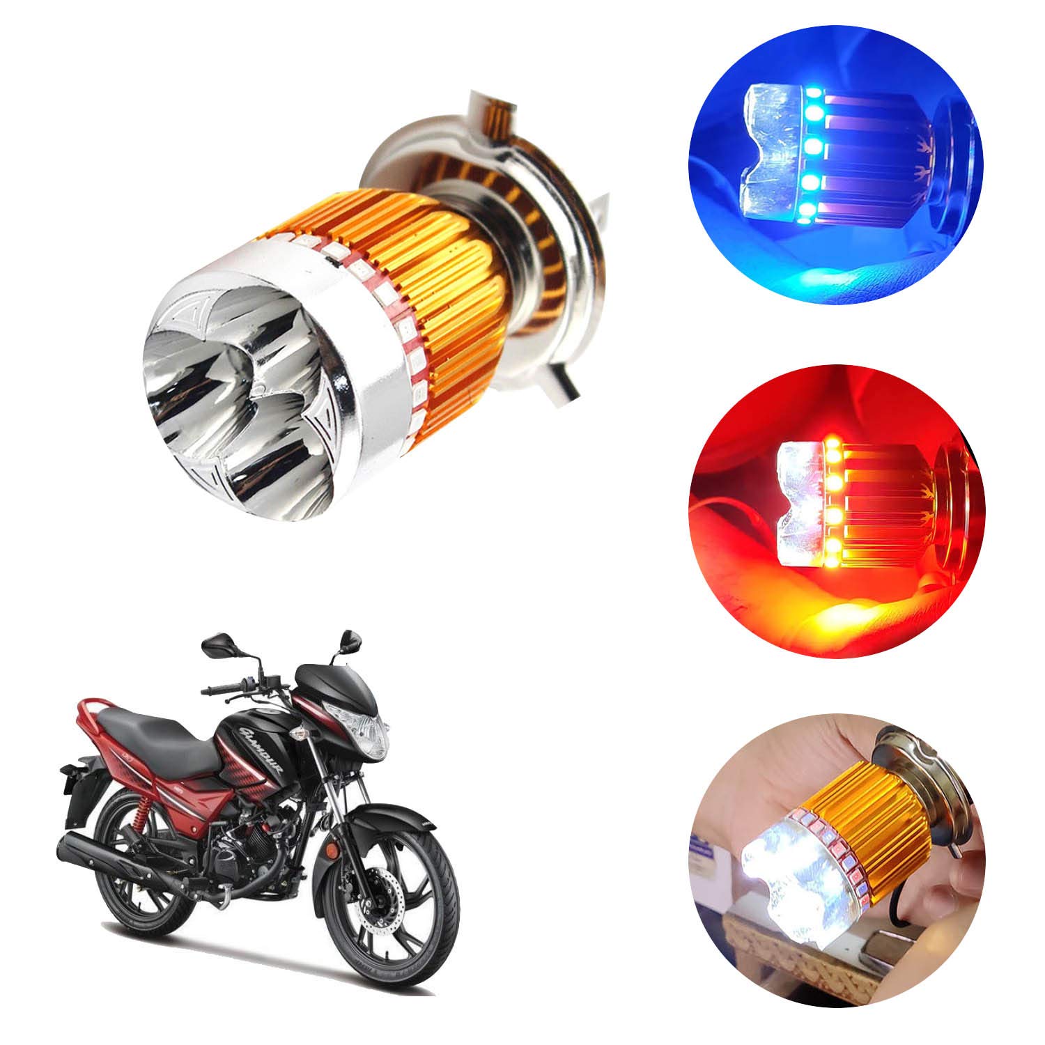 led headlight for hero glamour