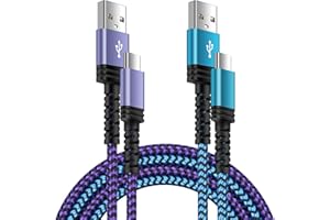 GIGREEN Samsung Fast Charging Type C Charger Cable Android Phone Power Cord 6FT for Samsung Galaxy A23/A15 5G/A14 5G/A54/A53/S24/S23 Ultra/A13/A03S/S21FE/A25/Z Flip5/Z Fold5/S22,iPhone 15,Pixel 8Pro 7a 6,Moto