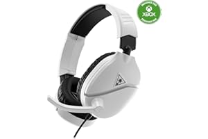 Turtle Beach Recon 70 Multiplatform Gaming Headset for Xbox Series X|S, Xbox One, PS5, PS4, PC & Mobile w/ 3.5mm Wired Connection - Flip-to-Mute Mic, 40mm Speakers, Lightweight Design, White