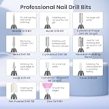Nanssigy Electric Nail File Professional Nail Drill 20000 RPM USB USB-C view 6
