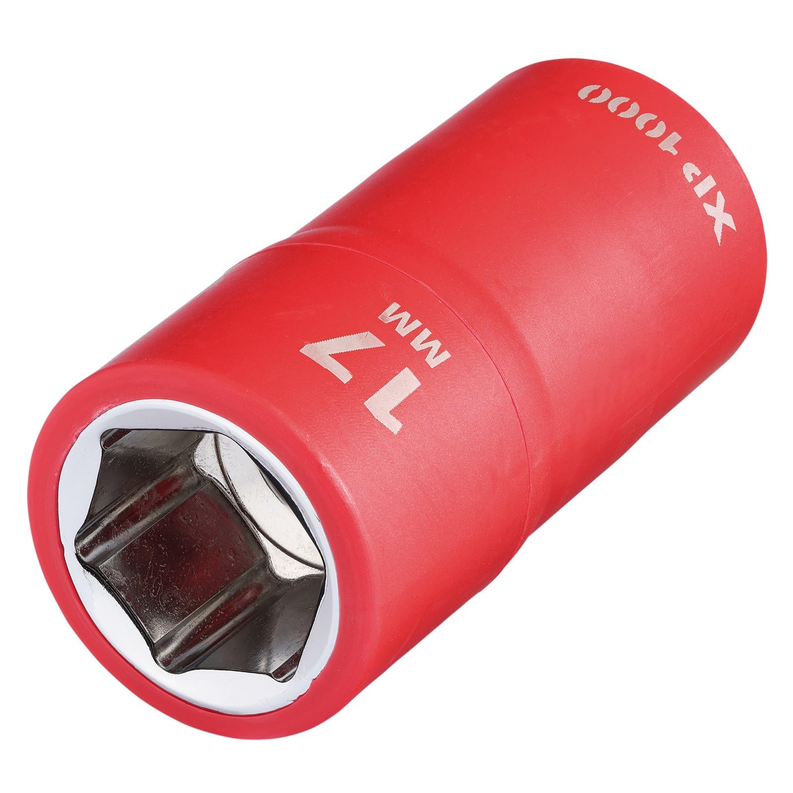 Draper XP1000 17841 VDE Socket, 1/2" Sq. Dr., 17mm