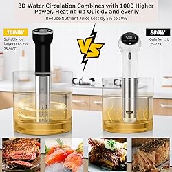 Sous Vide Cooker WiFi, Immersion Circulator for