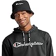 Champion Men's Garment Washed Relaxed, Cotton, Unisex Fit Bucket Hat, Script